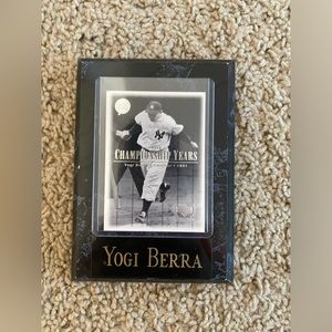 Yogi Berra plaque